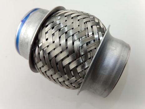 Гофра выхлопа 55x100 мм, RIBUKO (55-100)