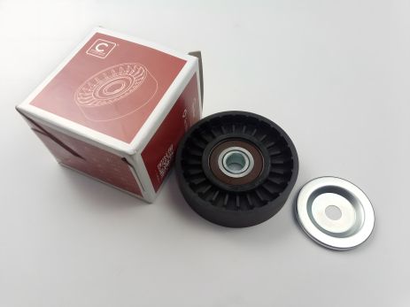 Ролик ременя кондиціонера Getz/Tucson, CAFFARO (208-92) пласт. (97834-2D520) Ролик ременя кондиціонера Getz/Tucson, CAFFARO (208-92) пласт. (97834-2D520)