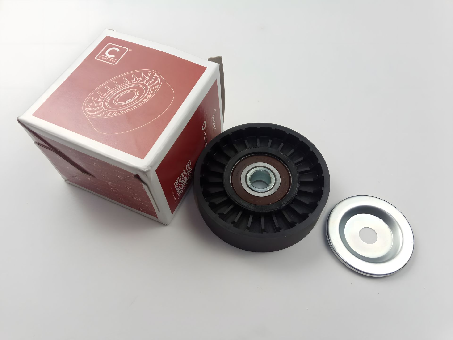 Ременя кондиціонера ролик Getz/Tucson, CAFFARO (208-92) пласт. (97834-2D520) Ременя кондиціонера ролик Getz/Tucson, CAFFARO (208-92) пласт. (97834-2D520)