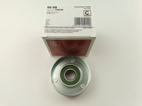 Натяжний ролик ременя генератора, VAG, CAFFARO (66-98) метал. (03903315A) Натяжний ролик ременя генератора, VAG, CAFFARO (66-98) метал. (03903315A)