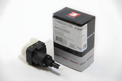 Стоп-сигналу Датчик T5/Golf IV/Octavia (4 конт./чорний), JP Group (1196602100)