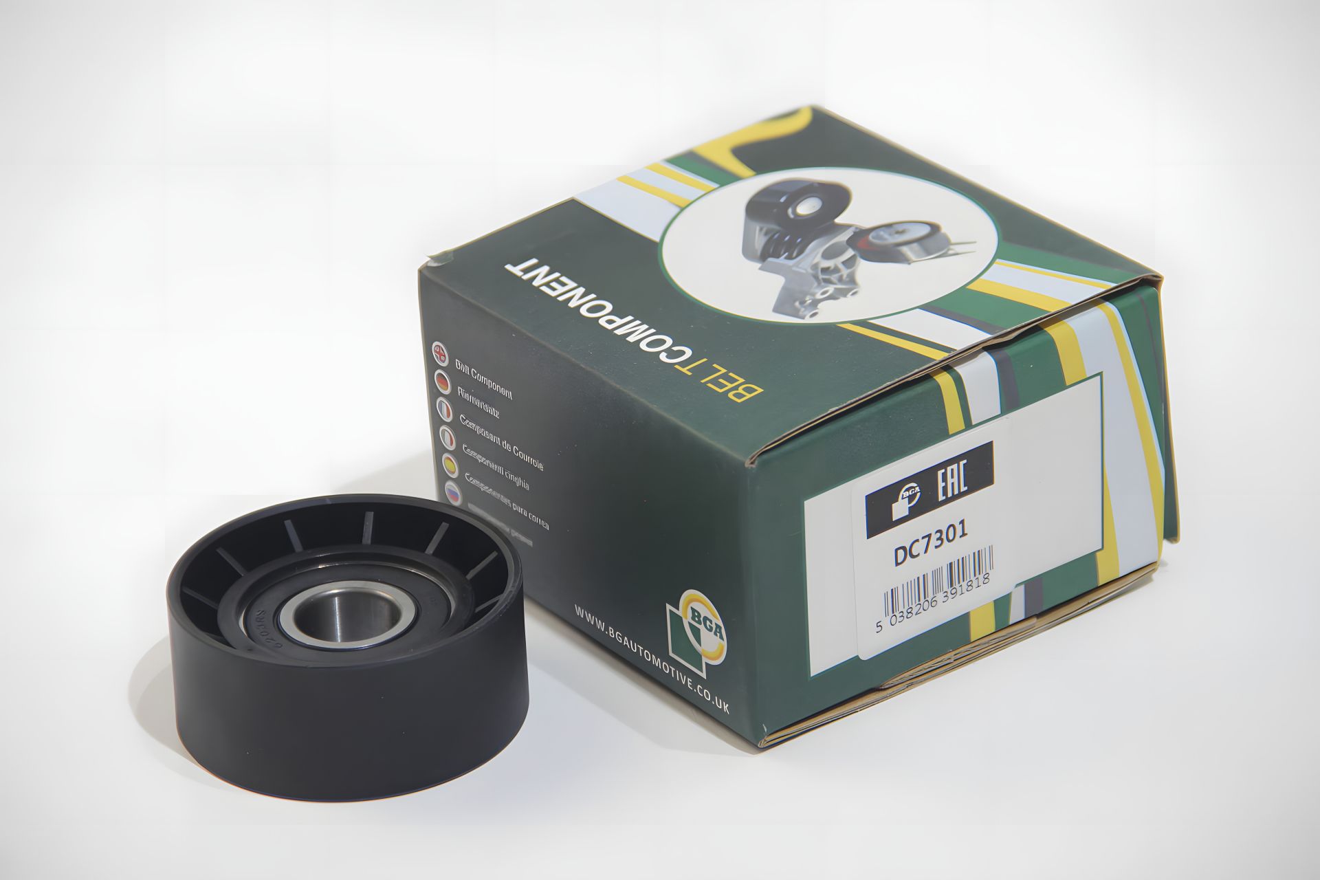 Направляющий ролик ремня генератора Kangoo/Trafic/Movano/Vivaro 1.4-2.0 96-, BGA (DC7301) Направляющий ролик ремня генератора Kangoo/Trafic/Movano/Vivaro 1.4-2.0 96-, BGA (DC7301)