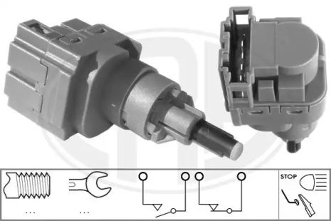 Выключатель датчик стоп сигнала SKODA OCTAVIA, AUDI TT, FORD GALAXY, ERA (330544)