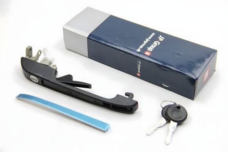 Правая передняя дверная ручка для Audi 80/90-87 (+вставка замка/ключ), JP Group (1187102280)