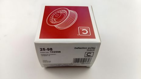 Ролик ременя генератора натяжний MERCEDES, CAFFARO (25-98) (1372020119) Ролик ременя генератора натяжний MERCEDES, CAFFARO (25-98) (1372020119)