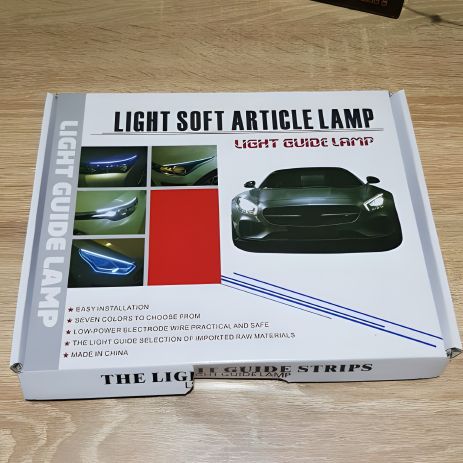 Ходові вогні денного світла LED DRL 45 см "війка" з функцією указу повороту (біжить) Ходові вогні денного світла LED DRL 45 см "війка" з функцією указу повороту (біжить)