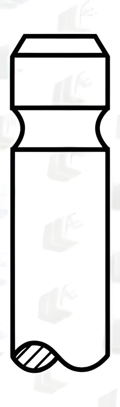 Випускний клапан OPEL C16NZ 31x7x101.1, AE (V91138)