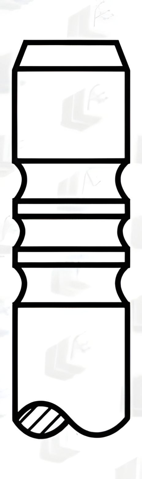 Впускний клапан VAG 1.9 TDi AAZ 36x8x95.55 , AE (V91337)