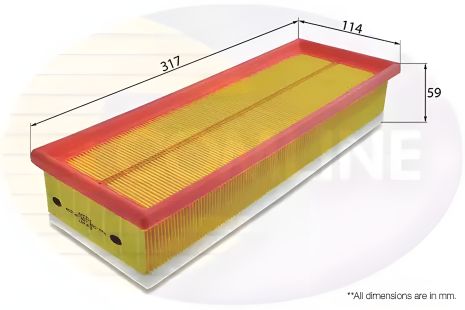 Повітряний фільтр SUZUKI LIANA, PEUGEOT 3008, CITROËN BERLINGO, COMLINE (EAF497) Повітряний фільтр SUZUKI LIANA, PEUGEOT 3008, CITROËN BERLINGO, COMLINE (EAF497)