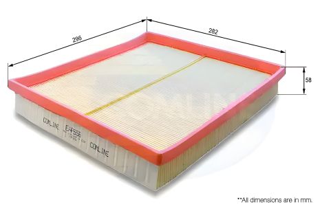 Фільтр повітряний для NISSAN PRIMASTAR, RENAULT TRAFIC, OPEL VIVARO, COMLINE (EAF558)