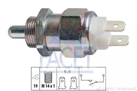 Датчик заднего хода Skoda Favorit/Felicia 1.0-1.3 76-02, FACET (76021)