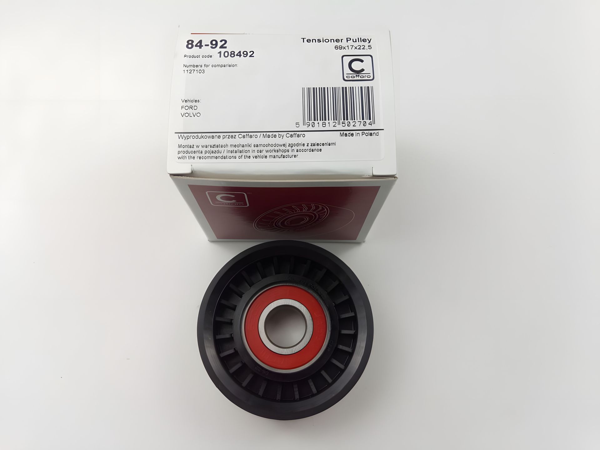 Ролик ремня,натяжной FORD, CAFFARO (84-92) (1555720) Ролик ремня,натяжной FORD, CAFFARO (84-92) (1555720)