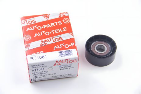 Направляющий ролик ремня генератора Trafic/Master 1.9/2.5dCi (2шт на авто), AUTLOG (RT1081)