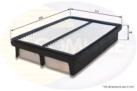 Фильтр воздушный HYUNDAI TUCSON, KIA SPORTAGE, COMLINE (CHY12255) (высокопроизводительный)