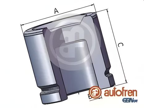 Поршень переднього супорта для MB W460/T1/T2 77- 44х37мм, AUTOFREN (D025390) Поршень переднього супорта для MB W460/T1/T2 77- 44х37мм, AUTOFREN (D025390)
