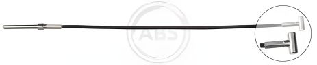 Передний трос ручного тормоза для Auris/Corolla 07-18 (336мм), ABS (K13831) Передний трос ручного тормоза для Auris/Corolla 07-18 (336мм), ABS (K13831)