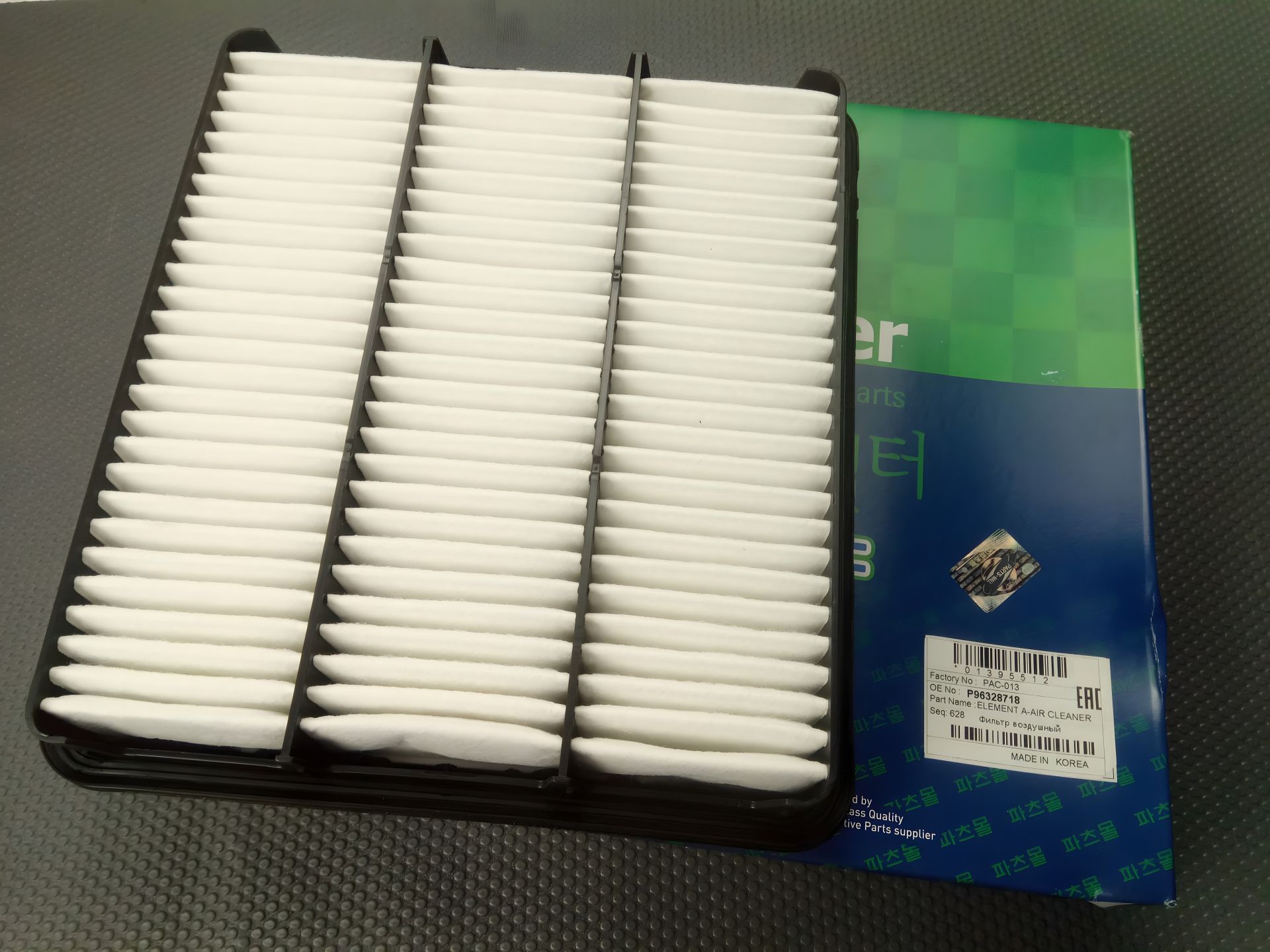 Повітряний фільтр Epica/Evanda, PMC (PAC-013) (96328718) Повітряний фільтр Epica/Evanda, PMC (PAC-013) (96328718)