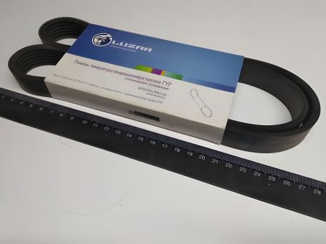 Генераторний ремінь для ВАЗ 2110, 2170 (з ГУР + кондиціонер), Лузар (6PK1125) (2110-8114096) Генераторний ремінь для ВАЗ 2110, 2170 (з ГУР + кондиціонер), Лузар (6PK1125) (2110-8114096)