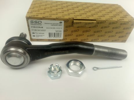 Кермовий накінечник ВАЗ 2108, ССД (2108-01RnM) лівий/1 шт. (2108-3414057) Кермовий накінечник ВАЗ 2108, ССД (2108-01RnM) лівий/1 шт. (2108-3414057)