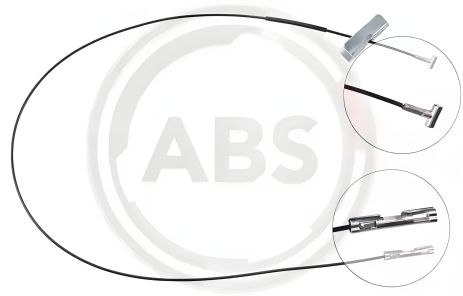 Средний трос ручного тормоза для Trafic 11- от ABS (K17242)