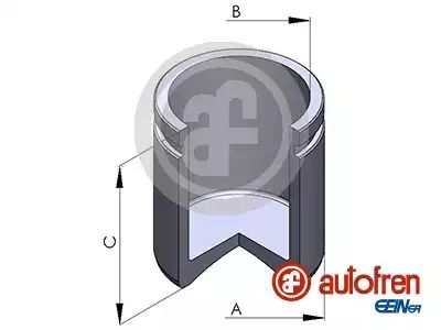 Поршень суппорта (Lucas 40x53) Audi 100, 200, 80, 90 / BMW 1 (E81, E87) AUTOFREN (D02597)