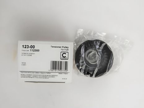 Натяжной ролик генератора для Amulet, CAFFARO (123-00) пластик. (A11-8111200AB)