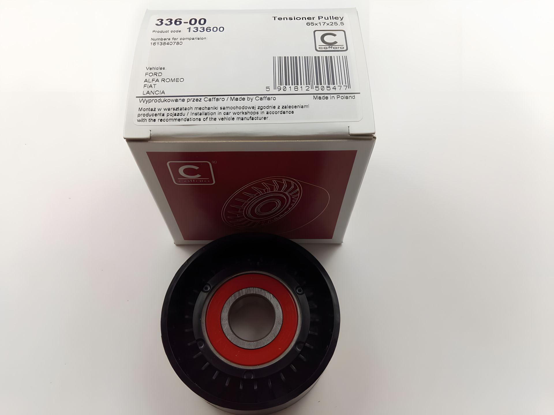 Генератора натяжний ролик ременя FIAT/Ford, CAFFARO (336-00) пласт. (1477061) Генератора натяжний ролик ременя FIAT/Ford, CAFFARO (336-00) пласт. (1477061)