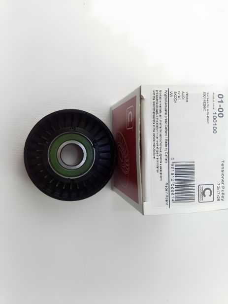 Натяжний ролик ременя генератора VAG, CAFFARO (01-00) пластик (030145299F)