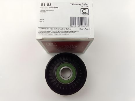 Ролик натяжной ремня генератора FORD, CAFFARO (01-88) (1113611)