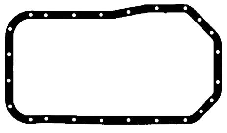 Прокладка поддона для Mitsubishi Galant, Colt, и Montero 2.3/2.5D (80-07), BGA (OP2392)