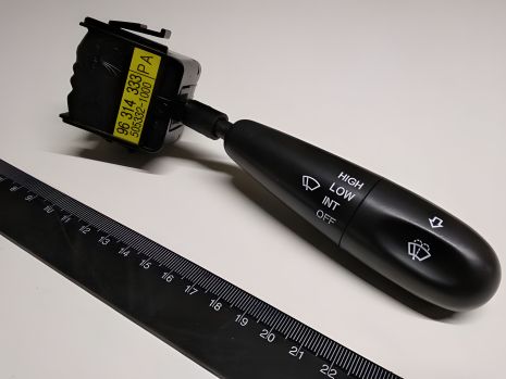 Переключающий рычаг стеклоочистителя для Matiz,"GM" (96314333) 3 скорости/без заднего Переключающий рычаг стеклоочистителя для Matiz,"GM" (96314333) 3 скорости/без заднего