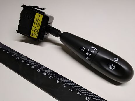 Переключающий рычаг стеклоочистителя для Matiz,"GM" (96314333) 3 скорости/без заднего Переключающий рычаг стеклоочистителя для Matiz,"GM" (96314333) 3 скорости/без заднего