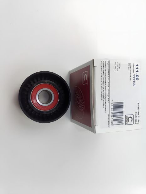 Ролик ремня генератора натяжной PEUGEOT/CITROEN, CAFFARO (111-00) пласт. (5751.C3)