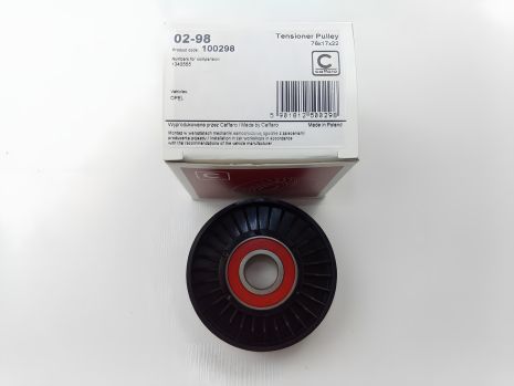 Натяжний ролик ременя генератора Astra G, CAFFARO (02-98) (1340555) Натяжний ролик ременя генератора Astra G, CAFFARO (02-98) (1340555)