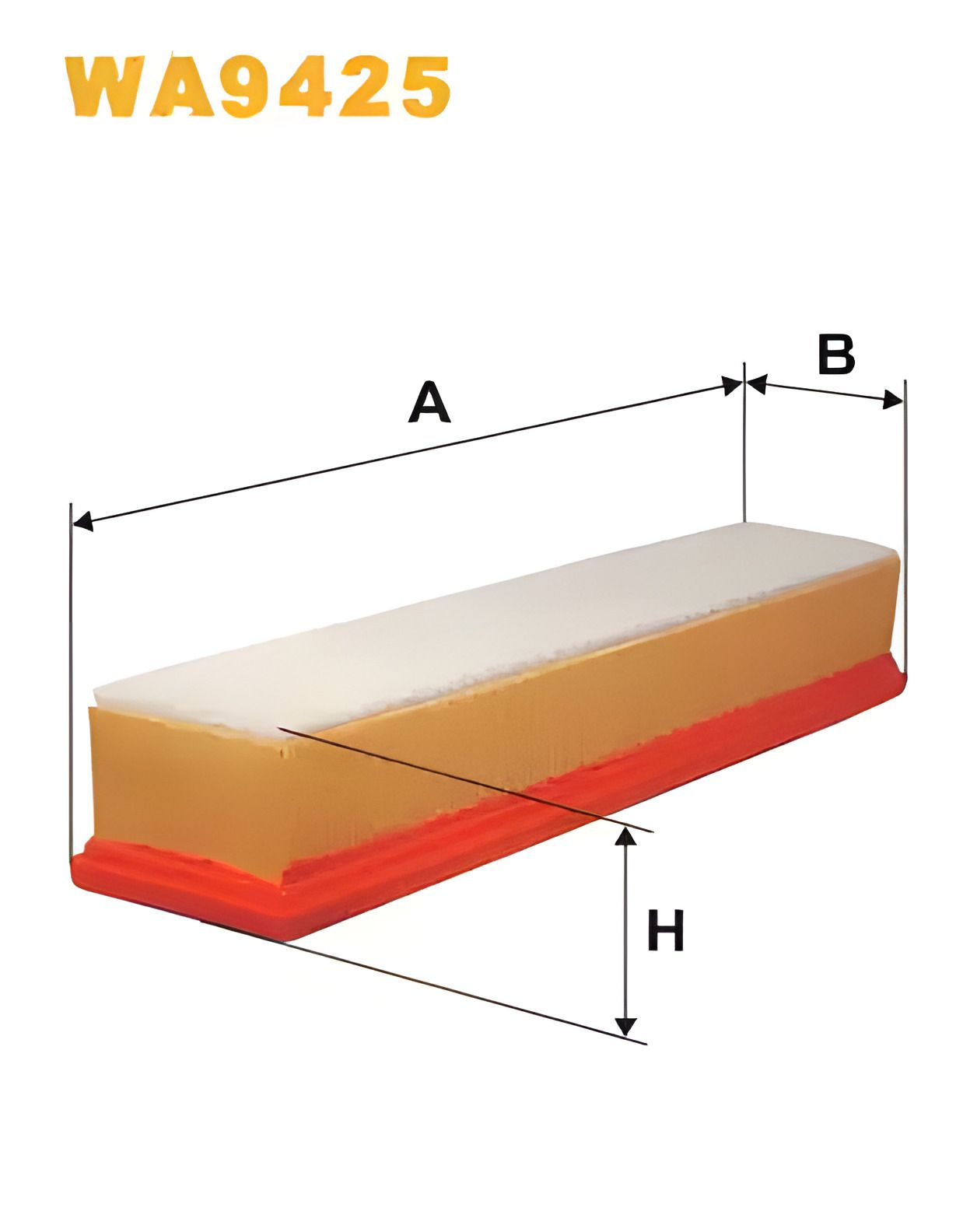 Повітряний фільтр для DACIA LOGAN, NISSAN KUBISTAR, RENAULT THALIA, WIX FILTERS (WA9425) Повітряний фільтр для DACIA LOGAN, NISSAN KUBISTAR, RENAULT THALIA, WIX FILTERS (WA9425)