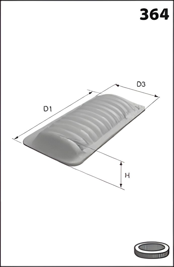 Воздушный фильтр TOYOTA AVENSIS, MECAFILTER (ELP9134) Воздушный фильтр TOYOTA AVENSIS, MECAFILTER (ELP9134)