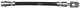 Задний тормозной шланг для A6/Passat -05 (310mm), JP Group (1161701200)