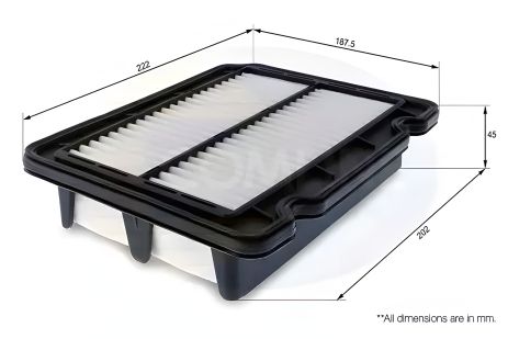 Повітряний фільтр для CHEVROLET AVEO, DAEWOO LANOS, COMLINE (CDW12110)