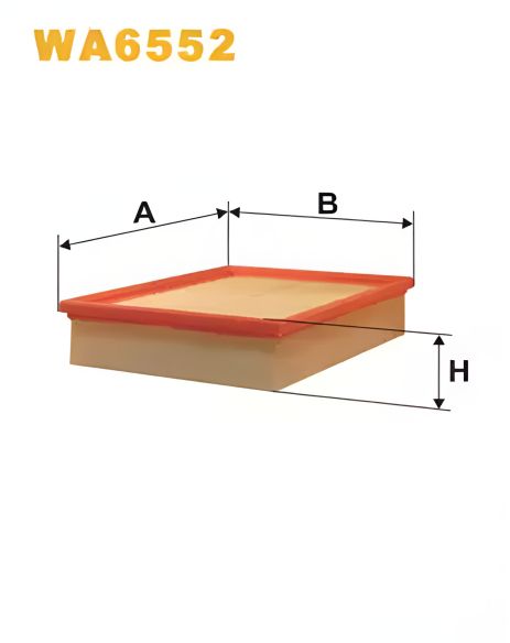 Воздушный фильтр для LAND ROVER, WIX FILTERS (WA6552) Воздушный фильтр для LAND ROVER, WIX FILTERS (WA6552)