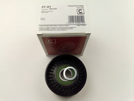 Натяжний ролик ременя генератора TOYOTA, CAFFARO (01-91) (16620-0W090) Натяжний ролик ременя генератора TOYOTA, CAFFARO (01-91) (16620-0W090)