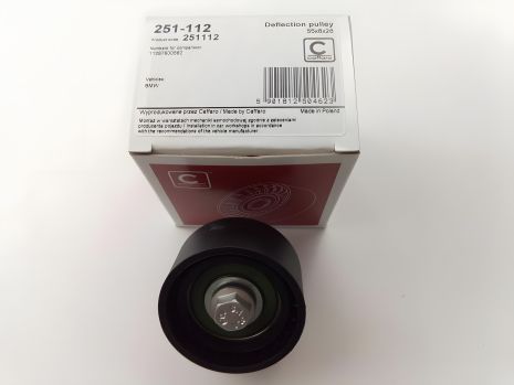 Паразитний ролик ременя генератора для BMW, CAFFARO 251-112