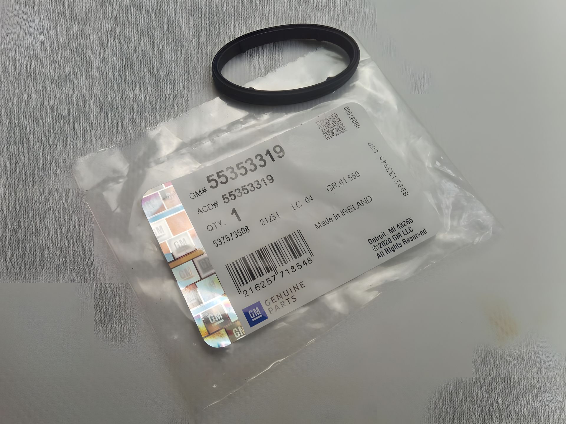 Кільце ущільнювальне масляного радіатора Aveo T300, "GM" (55353319) Кільце ущільнювальне масляного радіатора Aveo T300, "GM" (55353319)