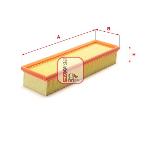 Фильтр воздушный RENAULT ESPACE, SOFIMA (S3039A)