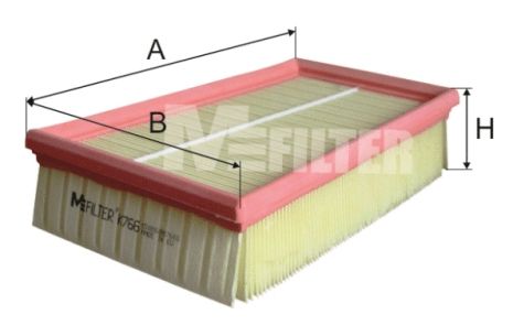 Повітряний фільтр Renault Koleos, Nissan X-Trail, Nissan Qashqai, M-Filter (K766)