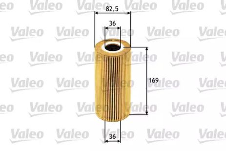 Фільтр оливи SSANGYONG KORANDO, MERCEDES-BENZ VARIO, VALEO (586521)