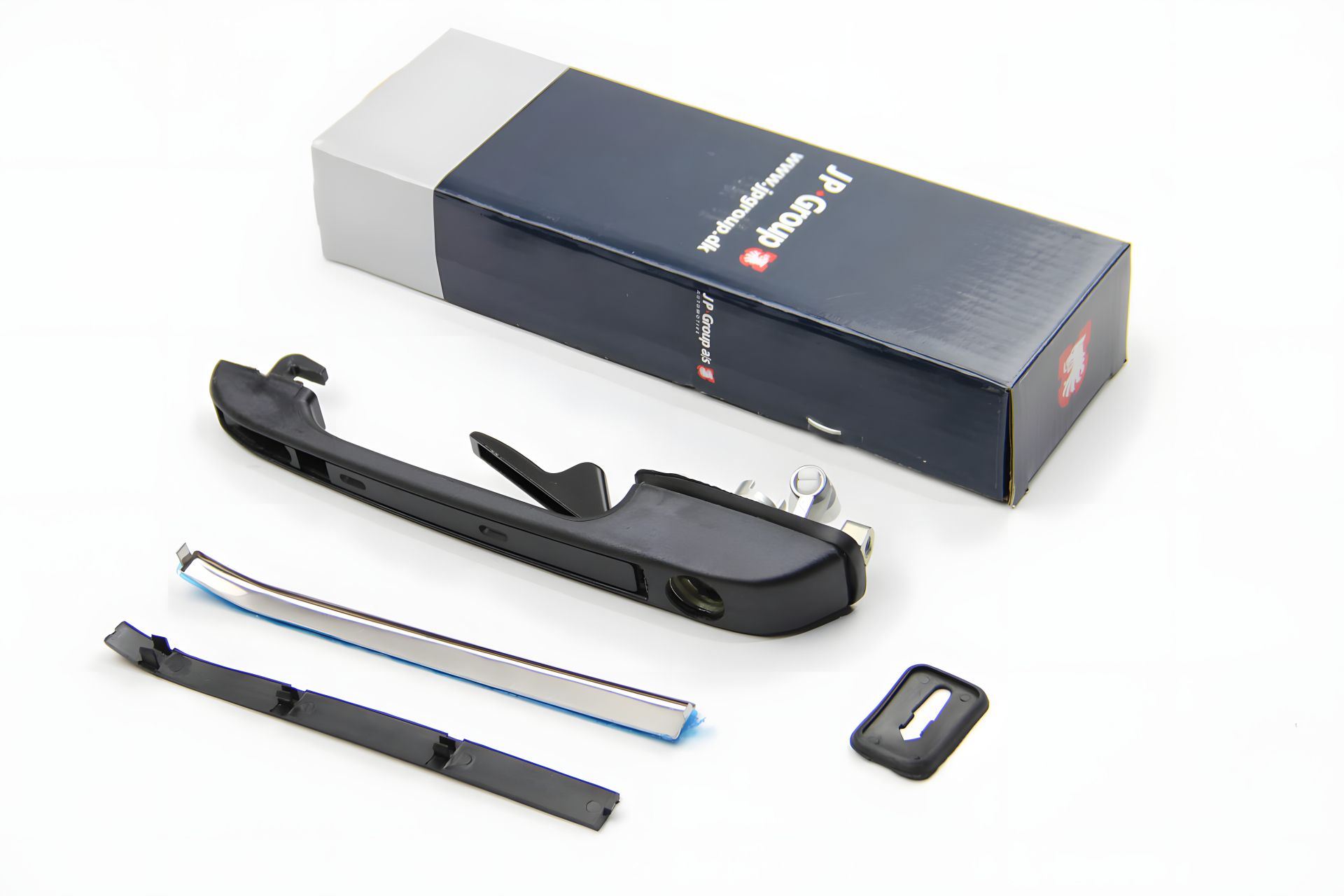 Ручка передньої двері зовнішня Golf I/II/Passat B2/Polo 94 L для зручного відкривання дверей, JP Group (1187100170) Ручка передньої двері зовнішня Golf I/II/Passat B2/Polo 94 L для зручного відкривання дверей, JP Group (1187100170)