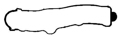 Клапанной крышки прокладка OPEL Omega 2.5 V6 24V (X25XE) 96-, BGA (RC0359)