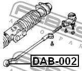 Сайлентблок рулевой рейки для Freelander/Lanos/Nexia 95-, FEBEST (DAB002)