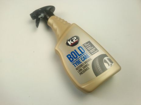 Кондиционер для шин, очиститель BOLD 700мл, K2 (EK1572) Кондиционер для шин, очиститель BOLD 700мл, K2 (EK1572)