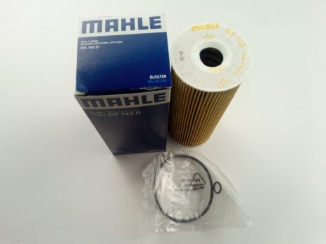 Фильтр масляный VAG, MAHLE/KNECHT (OX143D) (74115562)